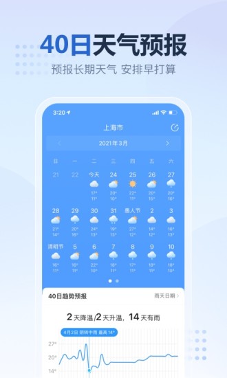 2345天气预报app苹果版截图