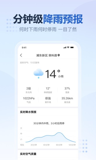 2345天气预报app苹果版截图